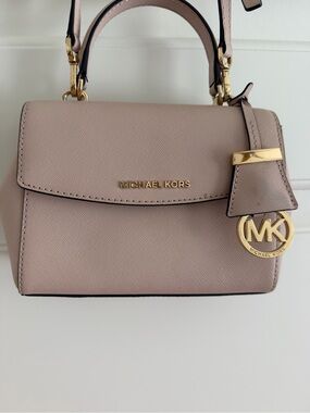 Michael Kors Ava Extra-Small Saffiano Leather Crossbody Bag
